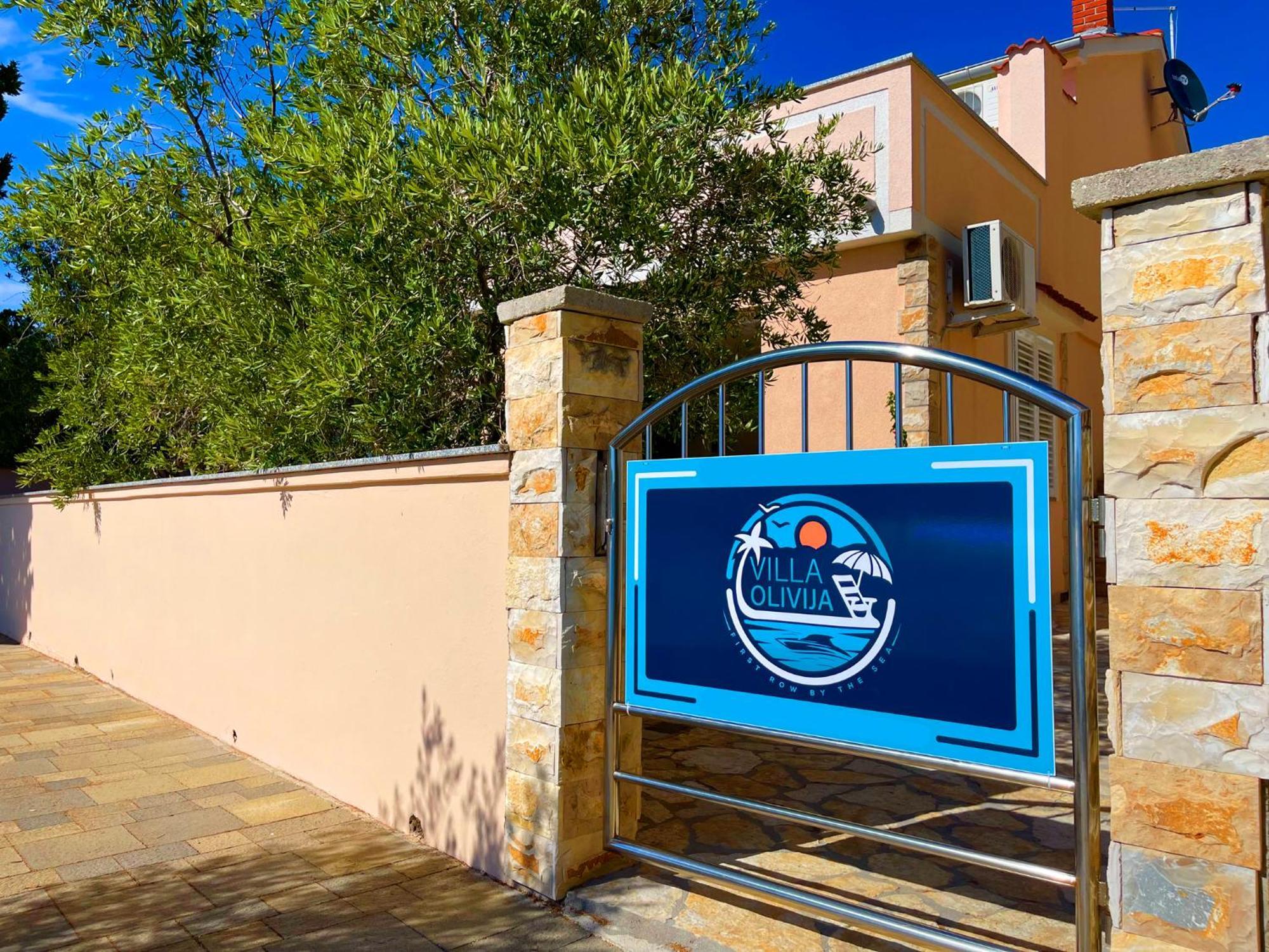 Villa Olivija-Direkt Am Strand! Stara Novalja Exterior foto