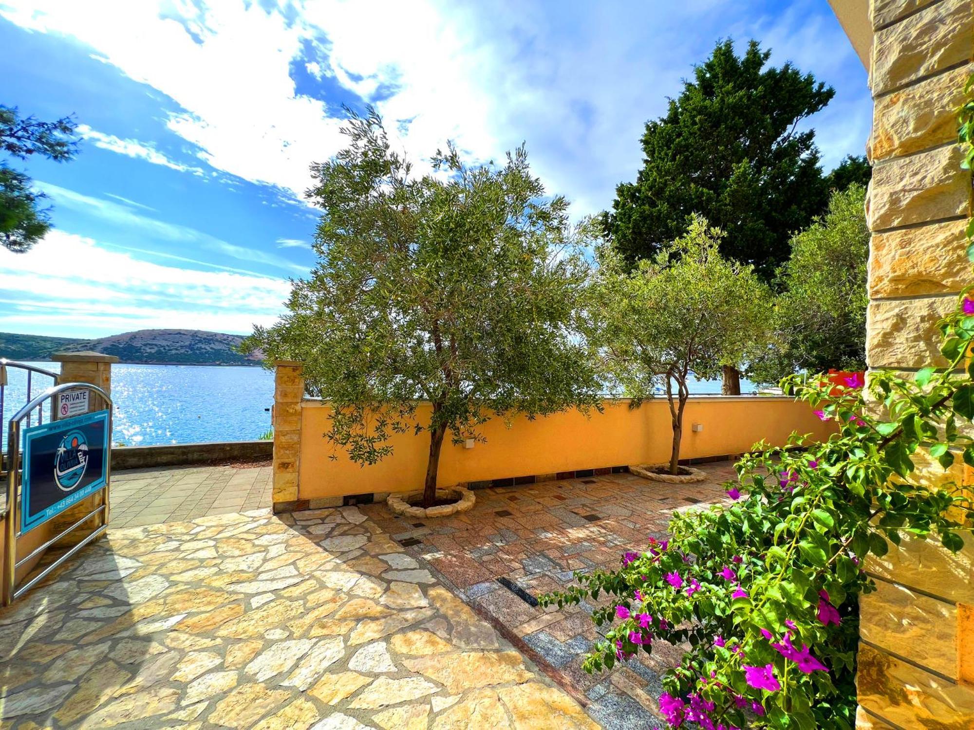 Villa Olivija-Direkt Am Strand! Stara Novalja Exterior foto